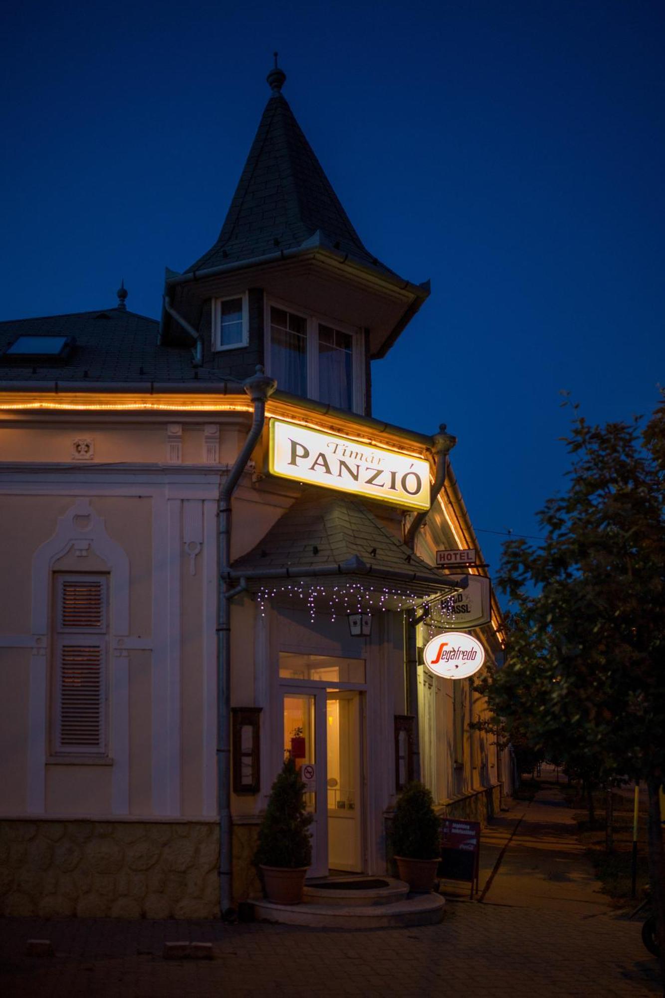 Timar Panzio Hotell Gyomaendrőd Eksteriør bilde
